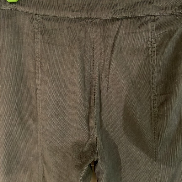 Vintage Armani Collezioni Fine Cord Gray Khaki Lux Trousers - Picture 8 of 10